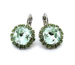 Earrings by Mariana Woman Exquisite Chrysolite and Peridot Swarovski Crystals