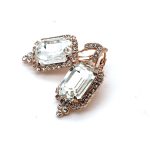 Earrings by Mariana Woman Timeless Clear Swarovski Crystals - Image 2