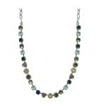 Necklace By Mariana Woman Beautiful Emerald and Jonquil Swarovski Crystals