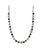 Necklace By Mariana Woman Beautiful Emerald and Jonquil Swarovski Crystals
