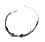 Necklace by Mariana Woman Elegant Blue and Amethyst Swarovski Crystals - Image 2
