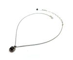 Necklace Pendant by Mariana Woman Gorgeous Jet and Clear Swarovski Crystals - Image 3