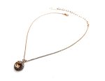 Necklace Pendant by Mariana Woman Charming Champagne and Aquamarine Swarovski Crystals - Image 2