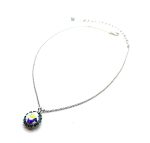 Necklace Pendant by Mariana Woman Beautiful AB and Zircon Swarovski Crystals - Image 2