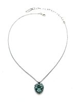 Necklace Pendant by Mariana Woman Heart-Shaped Aquamarine Swarovski Crystals - Image 2