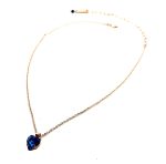 Necklace Pendant by Mariana Woman Gorgeous Sapphire Swarovski Crystals - Image 3