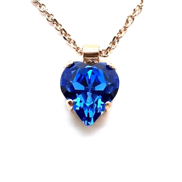 Necklace Pendant by Mariana Woman Gorgeous Sapphire Swarovski Crystals