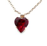 Necklace Pendant by Mariana Woman Stunning Siam Swarovski Crystals