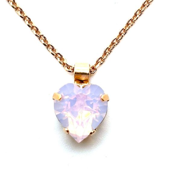 Necklace Pendant by Mariana Woman Lovely Rose Opal Swarovski Crystals