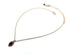 Necklace Pendant by Mariana Woman Precious Jet and Black Diamond Swarovski Crystals - Image 2