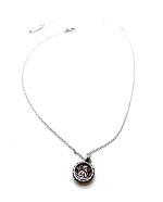 Necklace Pendant by Mariana Woman Precious Ruby and AB Swarovski Crystals - Image 3