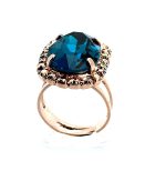 Ring by Mariana Woman Exquisite Indicolite and AB Swarovski Crystals - Image 2