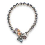 Bracelet by Mariana Woman Beautiful Vitral Light Swarovski Crystals - Image 2