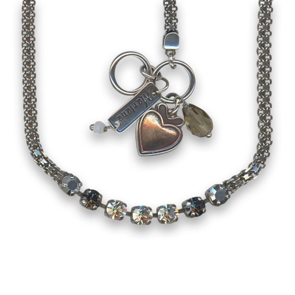 Bracelet by Mariana Woman Fab Silver and Clear Swarovski Crystals