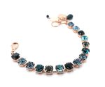 Bracelet by Mariana Woman Gorgeous Montana and Teal Swarovski Crystals - Image 3