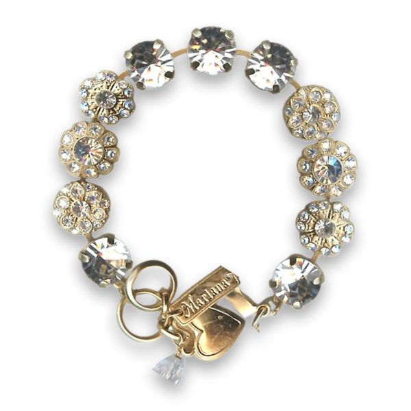 Bracelet by Mariana Woman Beautiful Moonlight Swarovski Crystals