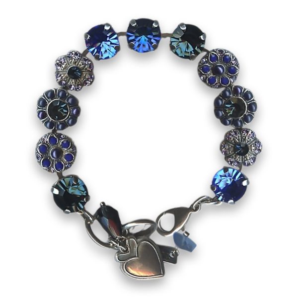 Bracelet by Mariana Woman Gorgeous Sapphire and Montana Swarovski Crystals