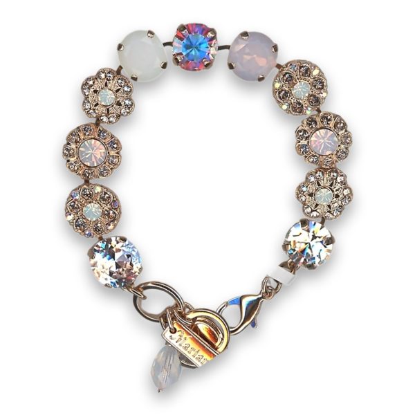 Bracelet by Mariana Woman Lovely Opal and AB Swarovski Crystals