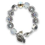 Bracelet by Mariana Woman Charming Opal and AB Swarovski Crystals - Image 2