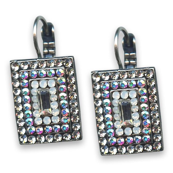 Earrings by Mariana Woman Timeless Clear and AB Swarovski Crystals