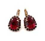 Earrings by Mariana Woman Stunning Siam Swarovski Crystals