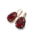 Earrings by Mariana Woman Stunning Siam Swarovski Crystals - Image 2
