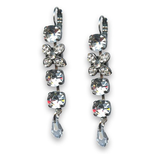 Earrings by Mariana Woman Timeless Clear Swarovski Crystals