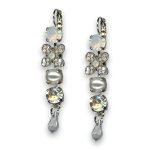 Earrings by Mariana Woman Timeless Pearl and Opal Swarovski Crystals - Image 3