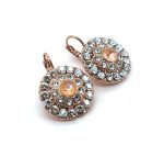 Earrings by Mariana Woman Sassy Sunset and Clear Swarovski Crystals - Image 3