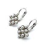 Earrings by Mariana Woman Precious Pearl Swarovski Crystals - Image 2