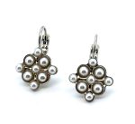 Earrings by Mariana Woman Precious Pearl Swarovski Crystals
