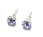 Earrings by Mariana Woman Gorgeous Lavender Swarovski Crystals - Image 2