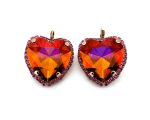 Earrings by Mariana Woman Stunning Astral Pink and Fuchsia Swarovski Crystals
