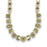 Necklace by Mariana Woman Elegant Jonquil and Moonlight Swarovski Crystals - Image 3