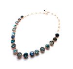 Necklace by Mariana Woman Gorgeous Montana and Teal Swarovski Crystals - Image 3