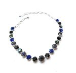Necklace by Mariana Woman Elegant Sapphire and Montana Swarovski Crystals - Image 3