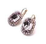 Earrings by Mariana Woman Lovely Rose Swarovski Crystals - Image 2