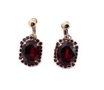 Earrings by Mariana Woman Stunning Siam Swarovski Crystals
