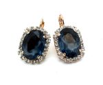 Earrings by Mariana Woman Luxurious Montana and Clear Swarovski Crystals