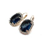 Earrings by Mariana Woman Luxurious Montana and Clear Swarovski Crystals - Image 2
