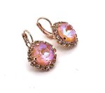 Earrings by Mariana Woman Sassy Peach Swarovski Crystals - Image 3