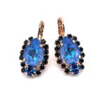 Earrings by Mariana Woman Glamorous Ocean and Montana Swarovski Crystals