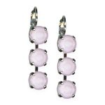 Earrings by Mariana Woman Lovely Rose Swarovski Crystals
