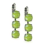Earrings by Mariana Woman Charming Peridot Swarovski Crystals - Image 3