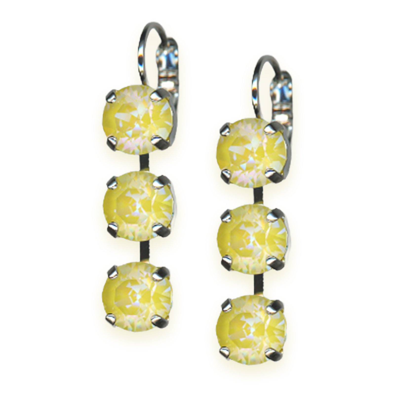 E-1440-1-141141-RO6 (1) Earrings by Mariana Woman Ethereal Sunshine Swarovski Crystals - Image 1