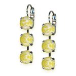 Earrings by Mariana Woman Ethereal Sunshine Swarovski Crystals - Image 2