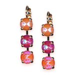 Earrings by Mariana Woman Sassy Sunshine and Blush Swarovski Crystals - Image 3