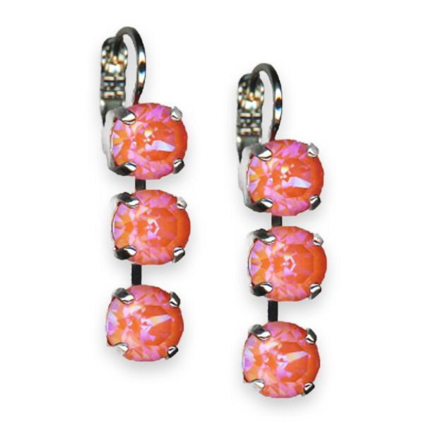 Earrings by Mariana Woman Luscious Sunset Swarovski Crystals