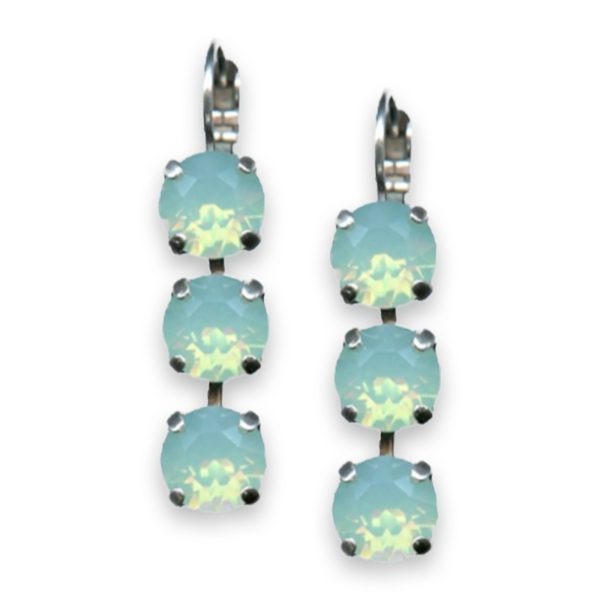 Earrings by Mariana Woman Exquisite Pacific Opal Swarovski Crystals