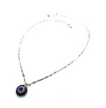 Necklace Pendant by Mariana Woman Gorgeous Montana and Ocean Swarovski Crystals - Image 3